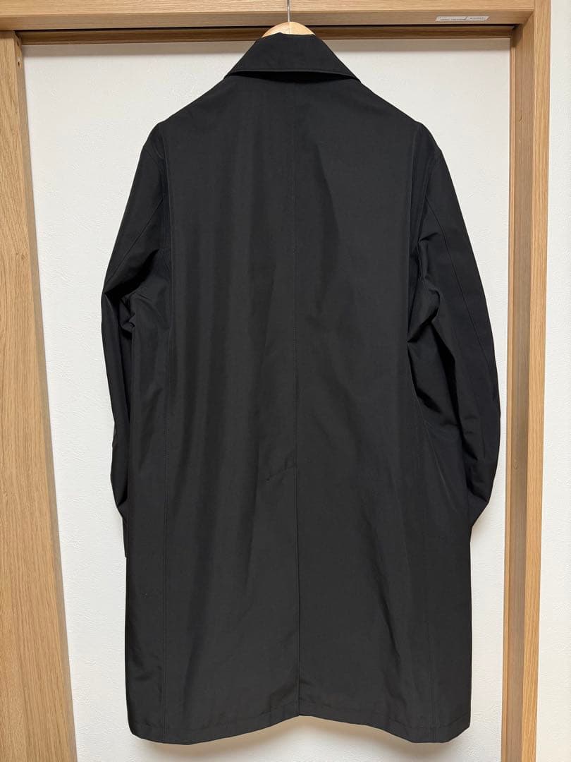 美品 ダーバン ステンカラーコート ブラック ゴアテックス 撥水 XL LL