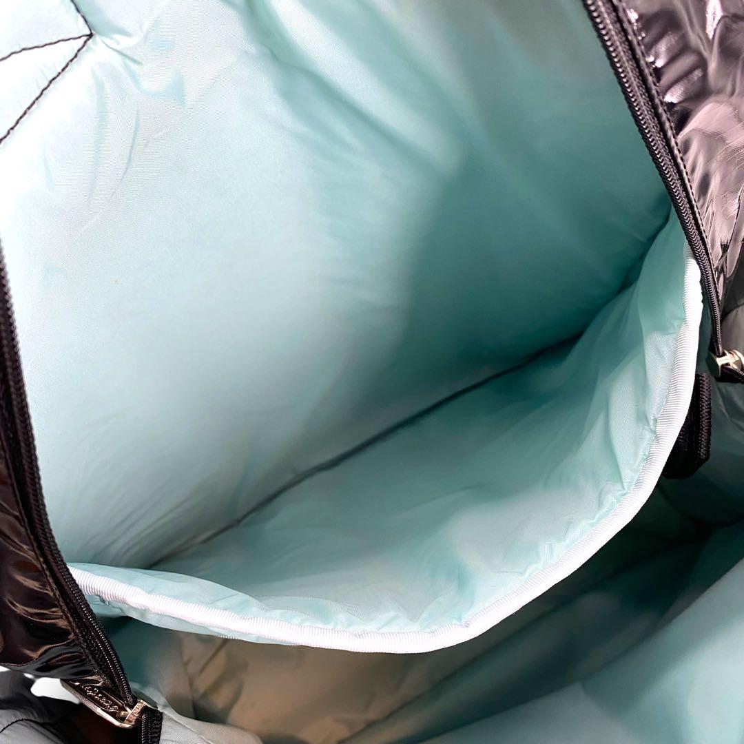 【美品】レスポートサック リュック バックパック ひとりっぷ ブラック ナイロン