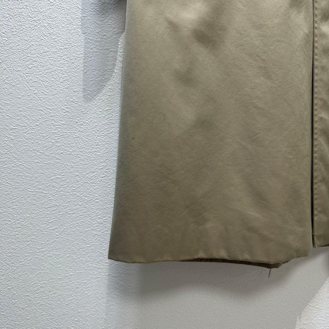 希少 アクアスキュータム 上質 チェック柄 デザイン ステンカラーコート