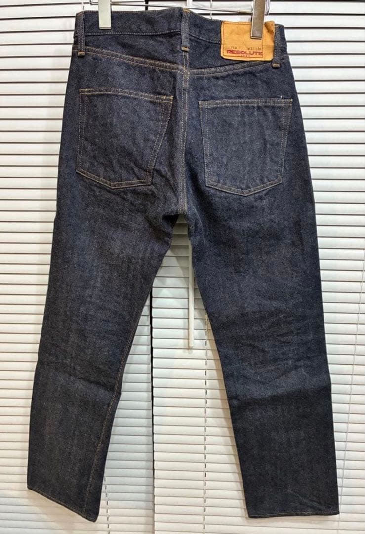 新品未使用resolute 710 デニム W31 L30