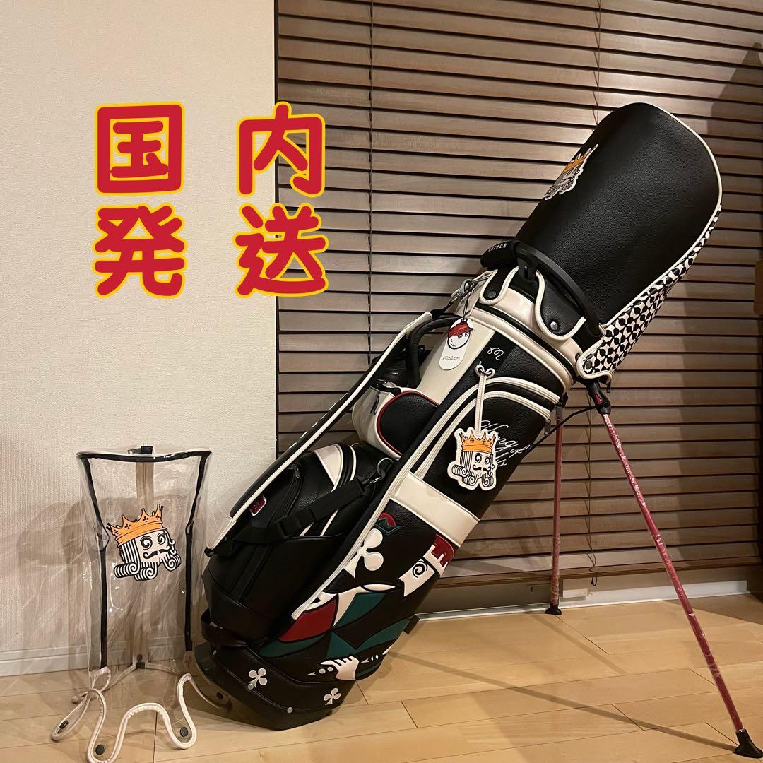 即発送 25新作 MALBON マルボンゴルフ キャディバッグ KING - メルカリ