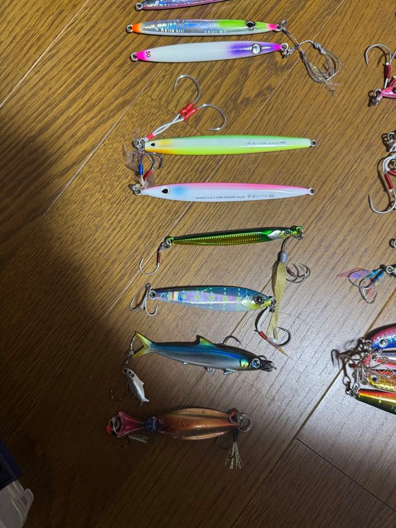 多色メタルジグセット（多数）