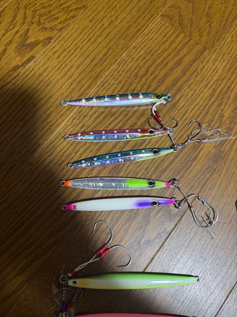 多色メタルジグセット（多数）