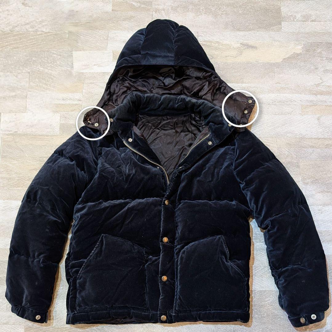 ★セール最終日★ワコマリア × ドーメル 幻のベルベットダウンジャケット M