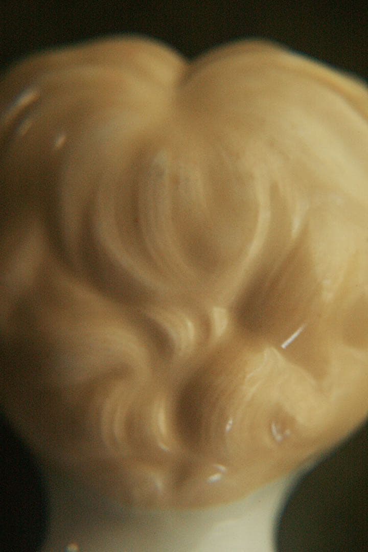 チャイナヘッドドール ブルーアイズ ドイツ製 ビスクドール