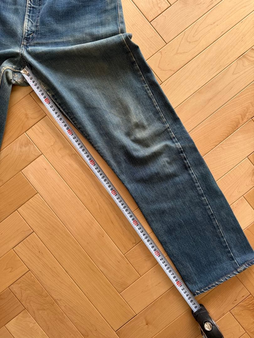 Levi’s 505 66前期 シングル 36×31 ビンテージデニム 濃紺