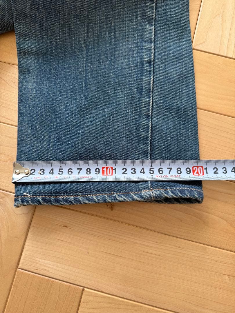 Levi’s 505 66前期 シングル 36×31 ビンテージデニム 濃紺