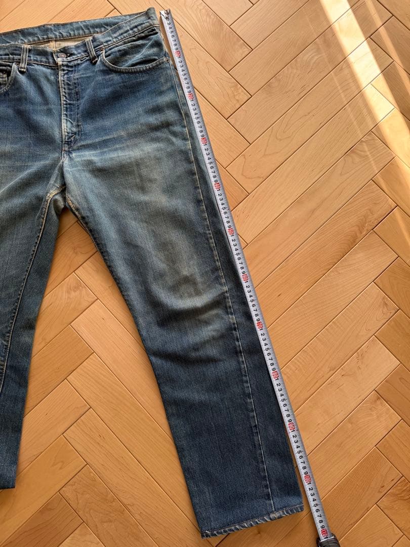 Levi’s 505 66前期 シングル 36×31 ビンテージデニム 濃紺