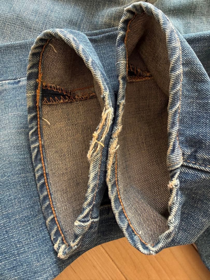 Levi’s 505 66前期 シングル 36×31 ビンテージデニム 濃紺