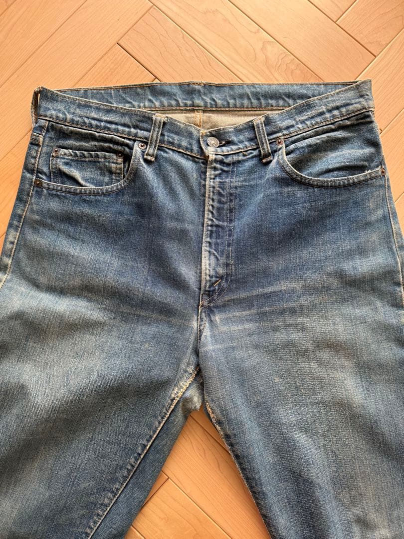 Levi’s 505 66前期 シングル 36×31 ビンテージデニム 濃紺