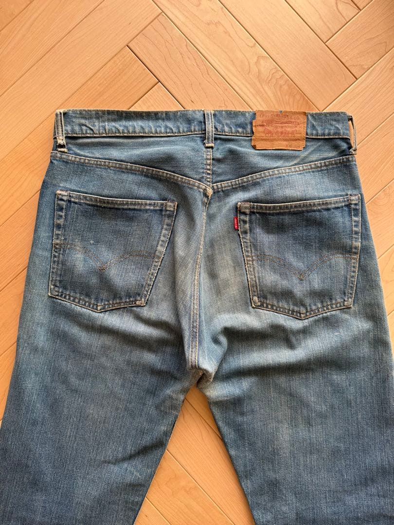 Levi’s 505 66前期 シングル 36×31 ビンテージデニム 濃紺