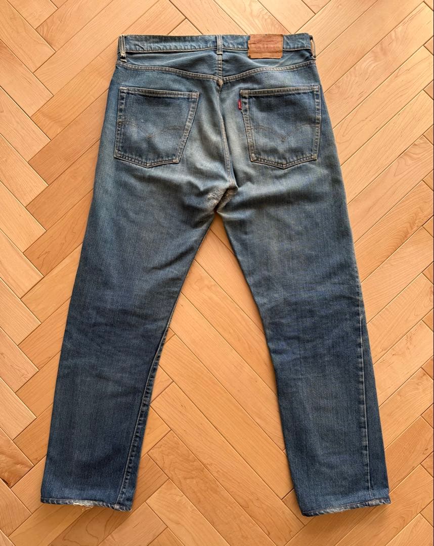 Levi’s 505 66前期 シングル 36×31 ビンテージデニム 濃紺