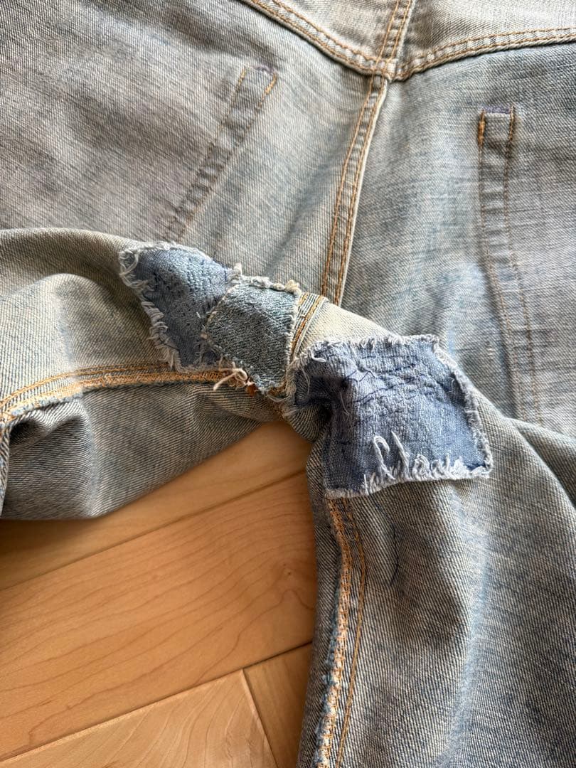 Levi’s 505 66前期 シングル 36×31 ビンテージデニム 濃紺