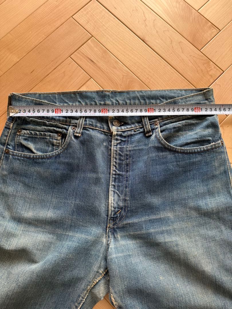 Levi’s 505 66前期 シングル 36×31 ビンテージデニム 濃紺