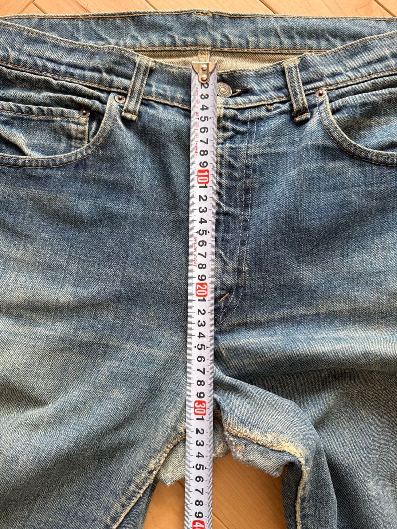 Levi’s 505 66前期 シングル 36×31 ビンテージデニム 濃紺
