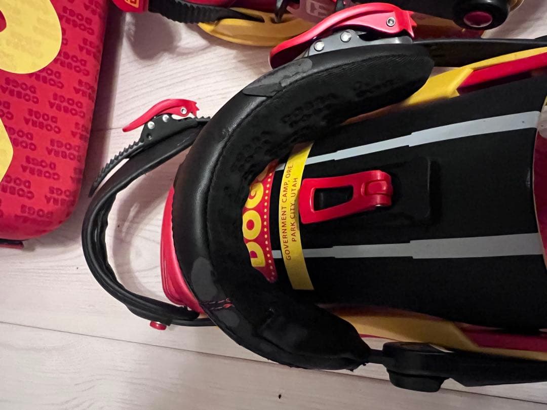 新品　希少品　COBRA DOGS×UNION コラボ　ビンディング　ユニオン