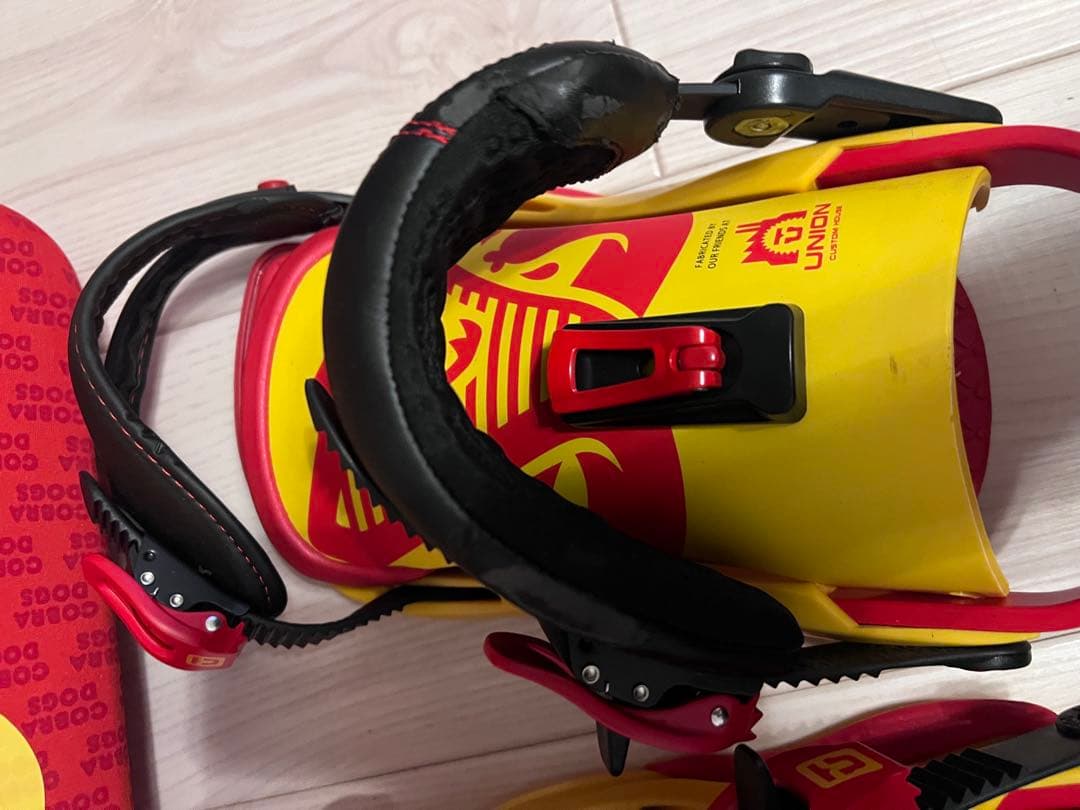 新品　希少品　COBRA DOGS×UNION コラボ　ビンディング　ユニオン