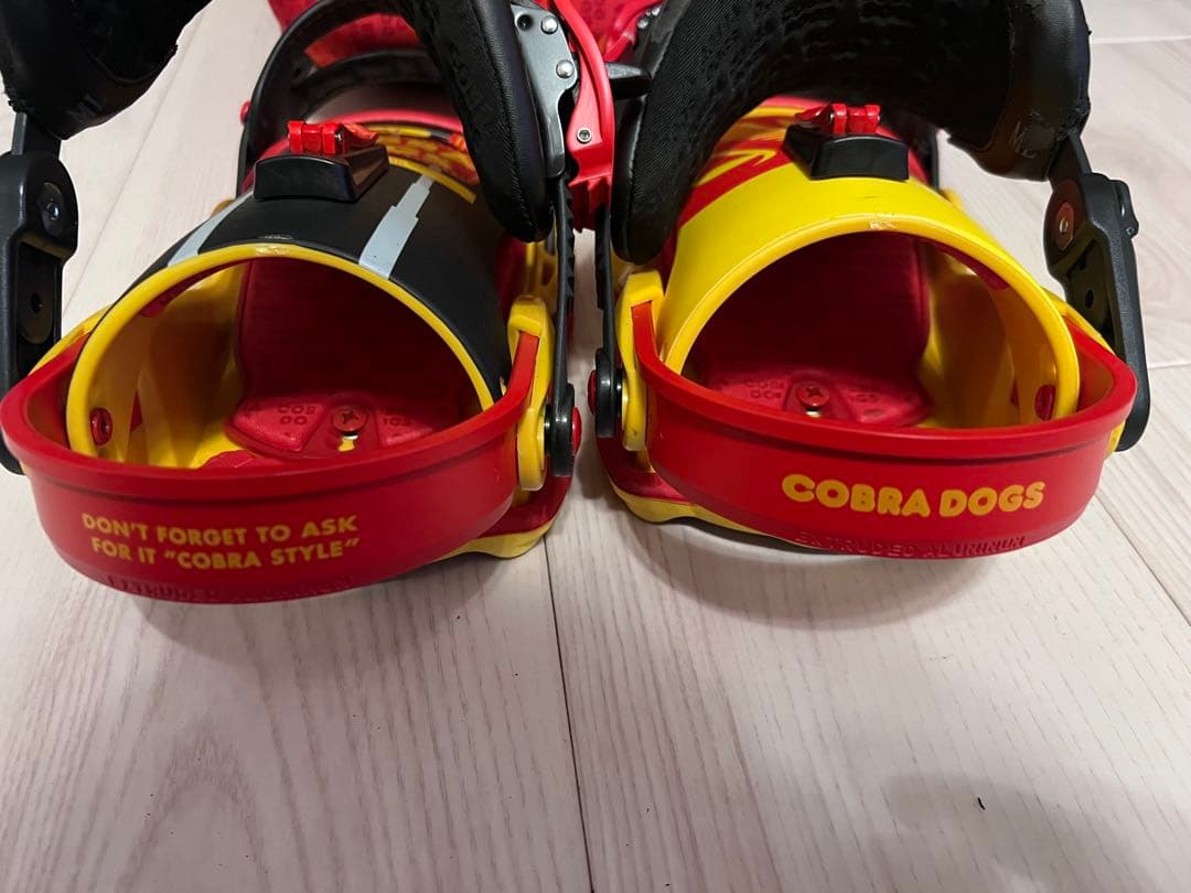 新品　希少品　COBRA DOGS×UNION コラボ　ビンディング　ユニオン