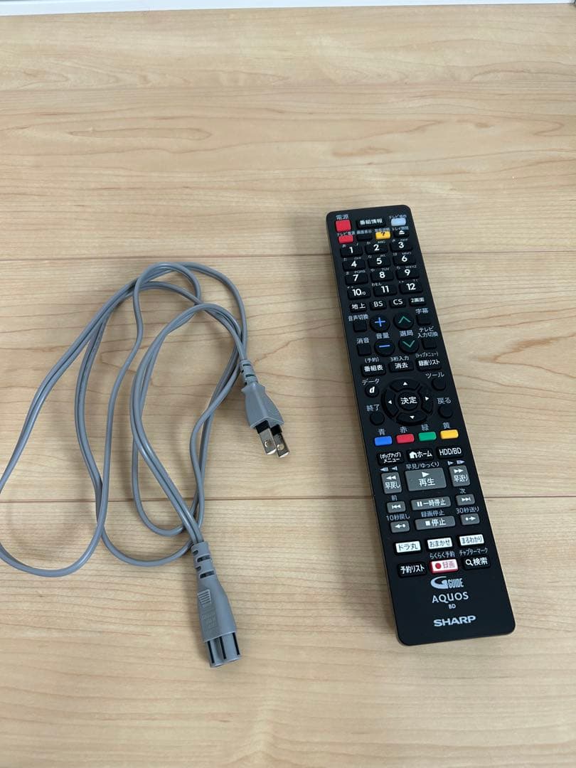 新古品 シャープ ブルーレイディスクレコーダー 2B-C10ET1 2024年製