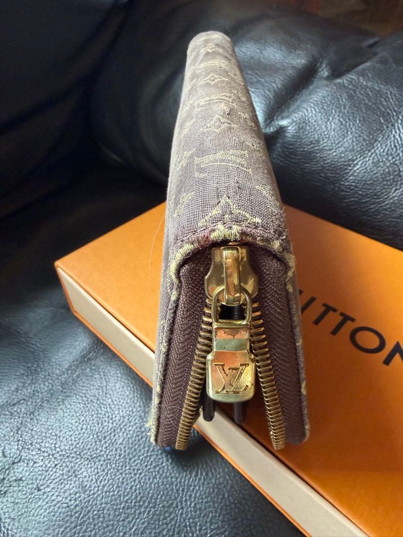 LOUIS VUITTON 長財布　モノグラム　ミニラン　ジッピーかおり