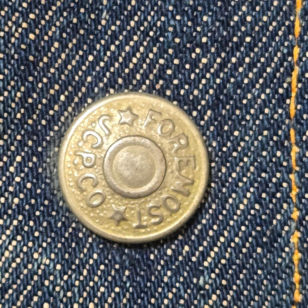 60s 濃紺 PENNEY'S FOREMOST フォアモスト デニムジャケット