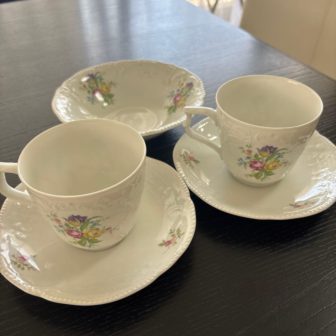 ローゼンタール クラシックローズ カップ＆ソーサー (おまけ付き