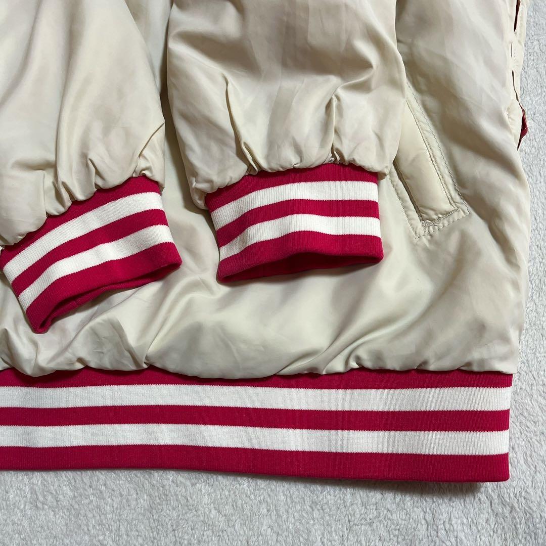 パーリーゲイツ　リバーシブル　4way　中綿　スニード　ベスト　ピンク　L