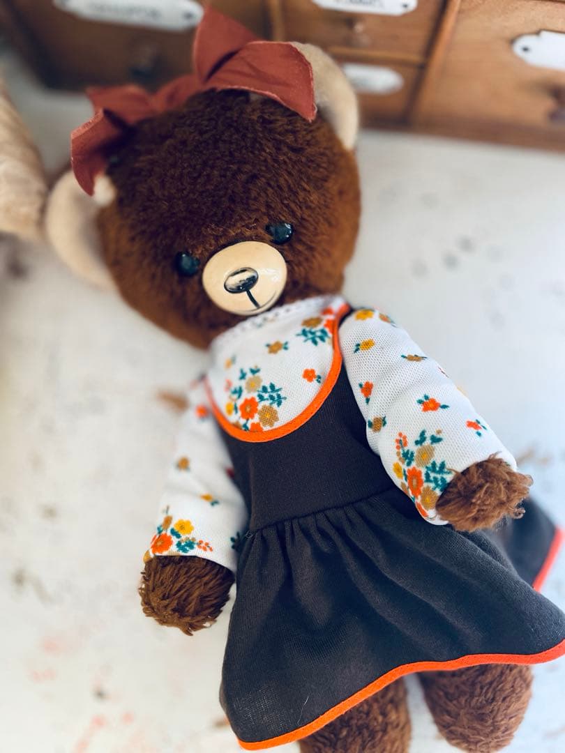 ち*ら様 ⋆⑅˚ DDRベア セット ポンチ目ヴィンテージ ベア アンティークベ