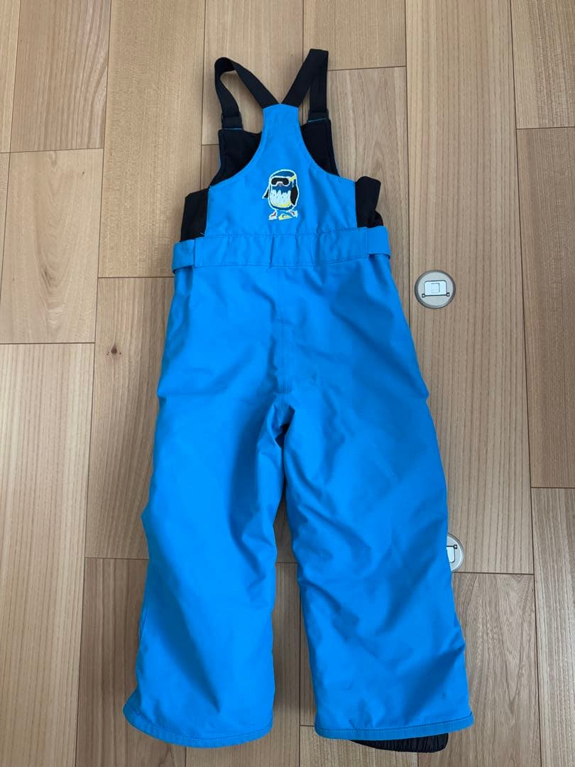 クイックシルバー　スキーウェア　スノボウェア　キッズ　110cm グローブ付き