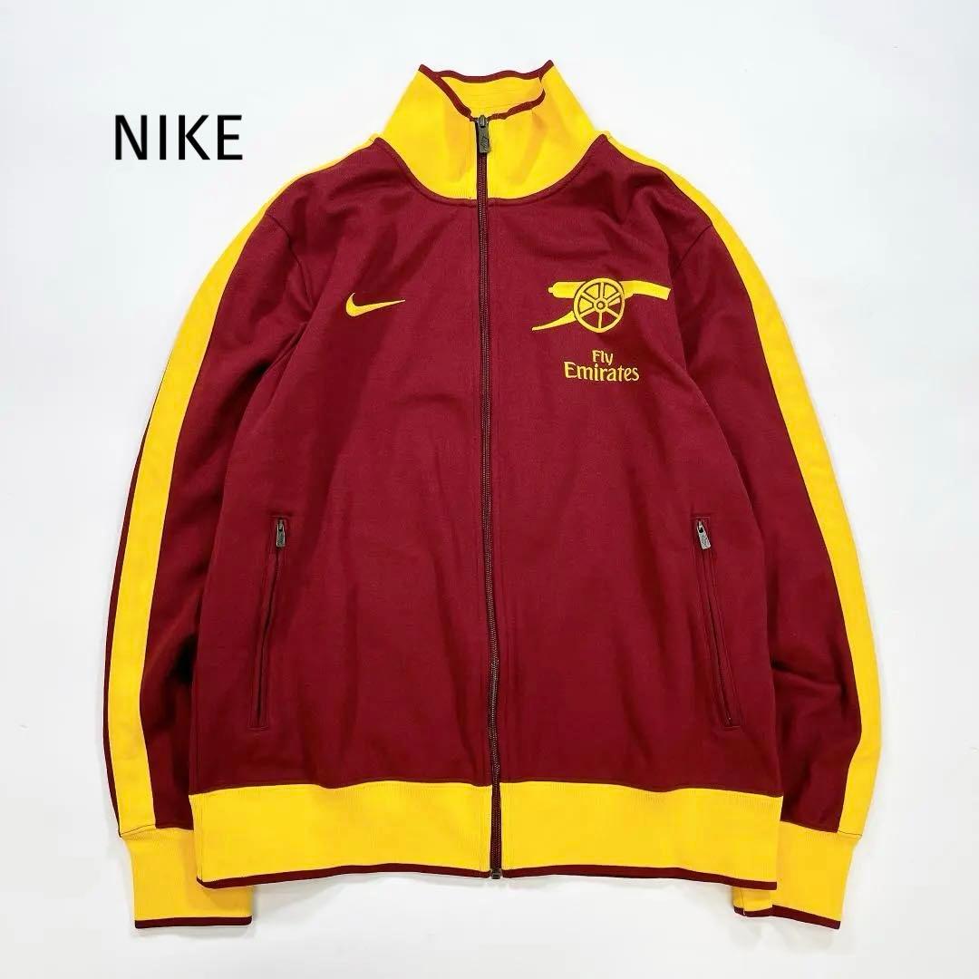 美品 00s NIKE ナイキ アーセナルFC トラックジャケット L