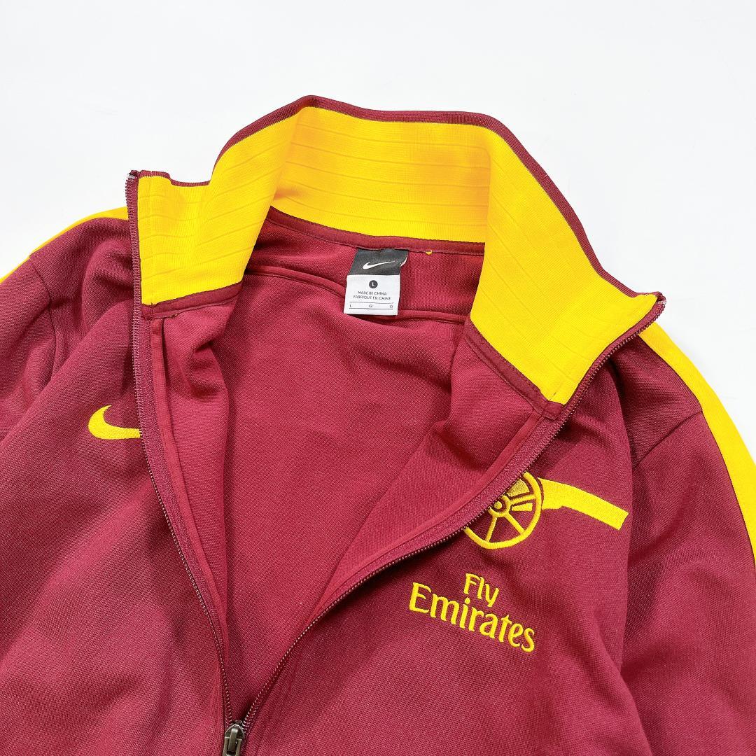 美品 00s NIKE ナイキ アーセナルFC トラックジャケット L