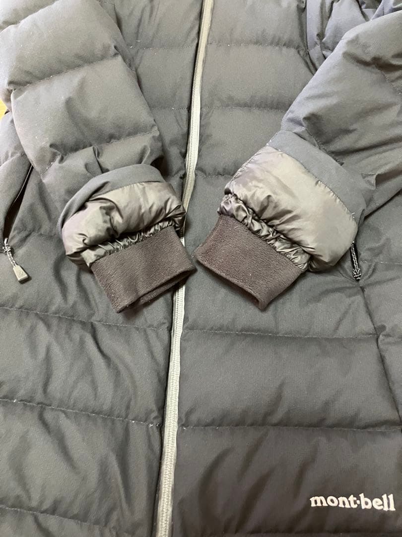 mont-bell コルチナダウンコートXS　フード付きブラック