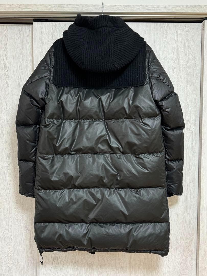 【LEON掲載】【BBR / ビービーアール】ニット × ダウン ダッフルコート