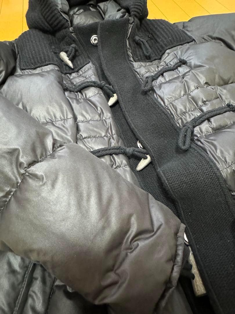 【LEON掲載】【BBR / ビービーアール】ニット × ダウン ダッフルコート