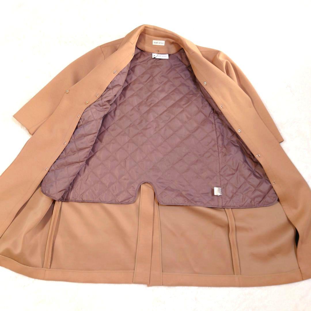 【新品】 イアパピヨネ SUMi−STYLE ライナー付き シンプルロングコート