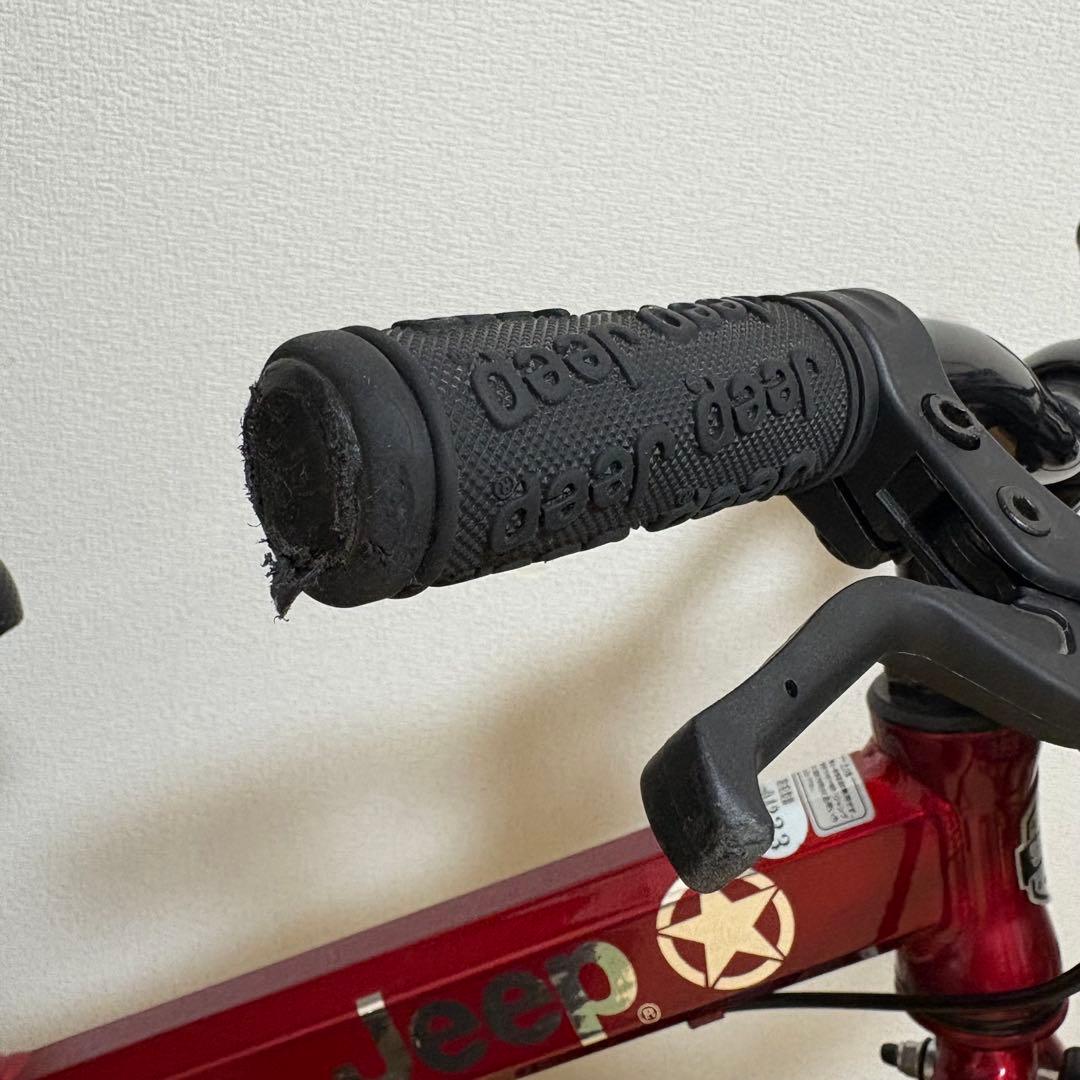 『福岡』Jeep (ジープ) 子供用自転車 18インチ 赤