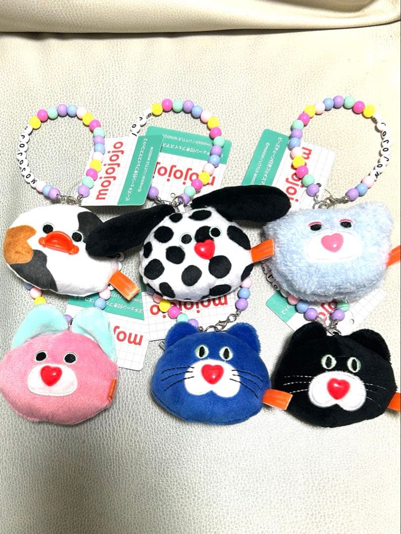 mojojojo ビーズチェーン付き フェイスマスコット2 全6種 - メルカリ