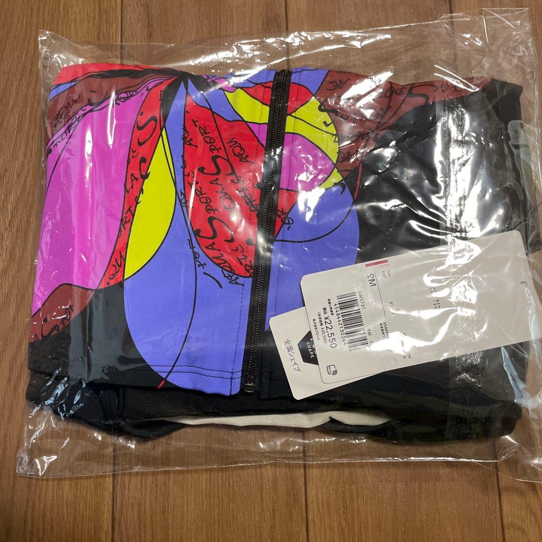 ワコール　スイムウェア　花柄スポーツ用水着　セパレート　9M