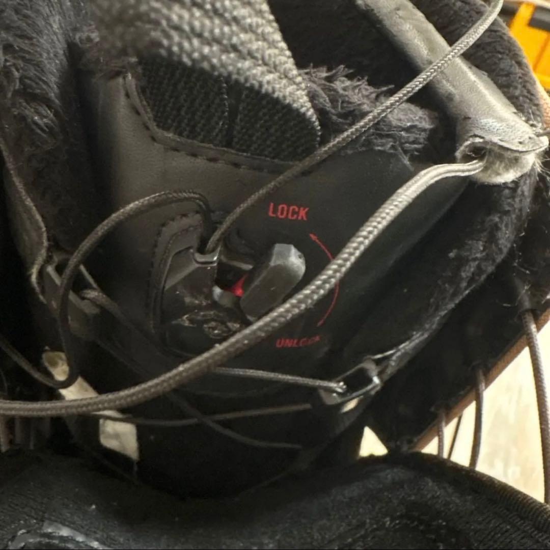 SALOMON スノーブーツ 23.0 サロモン スノーボード Black