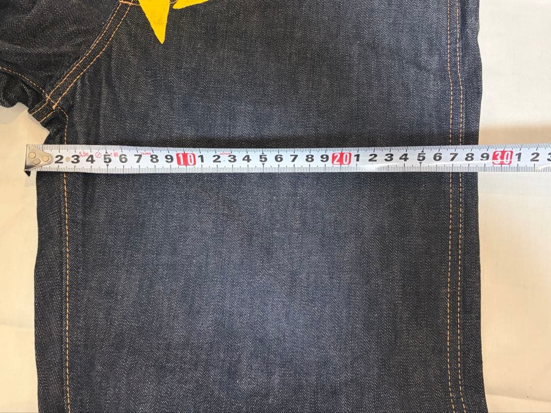 A BATHING APE デニム アベイシングエイプ M フロントスター