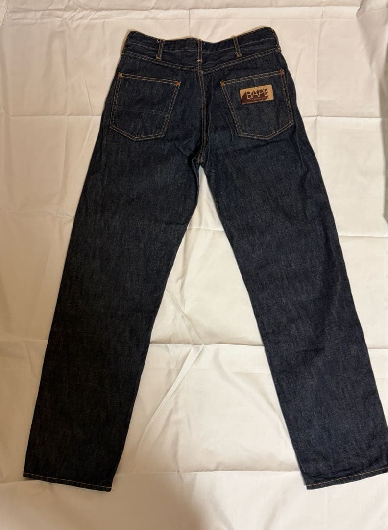 A BATHING APE デニム アベイシングエイプ M フロントスター