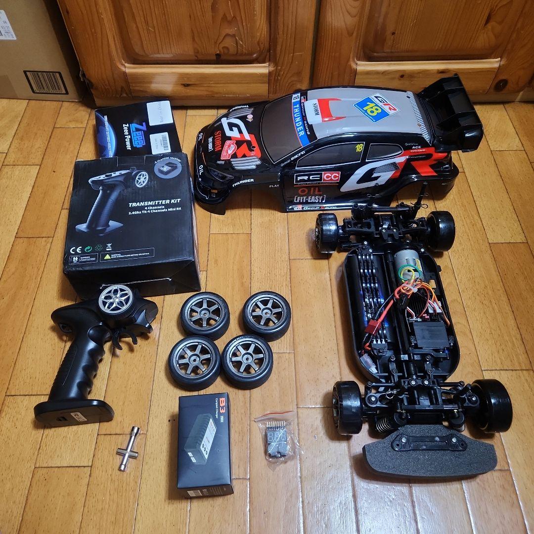 ■専用■　　　　タミヤ ドリフト ラジコン フルセット　TT01　ラリー　ボディ