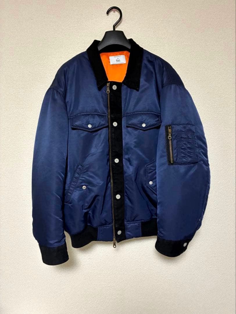 D*n様 【希少‼️】岡山デニム Ripo Trenta Anni MA-1 ジ