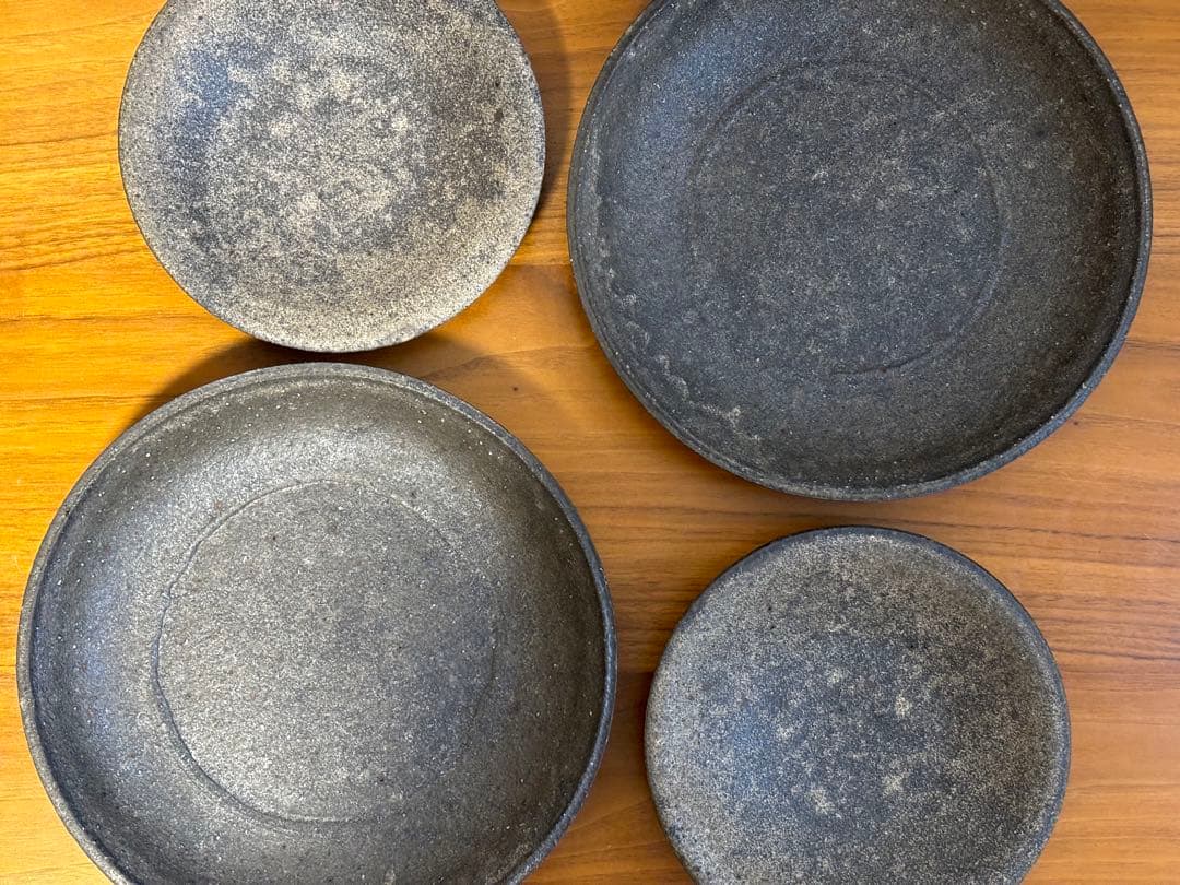 m*i様 作家　桑原哲夫さんの器　セット　ごつごつ・ざらざら系