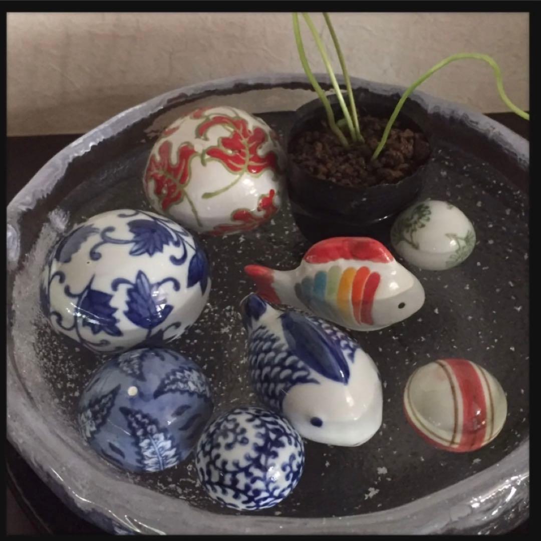 浮球色々＊ 生き物 蓮 魚 くじら あひる 金魚 - メルカリ