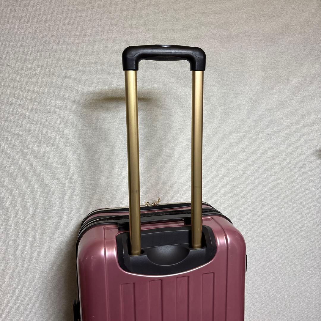 【良品】ムーミン　4輪　スーツケース　63L リトルミィ