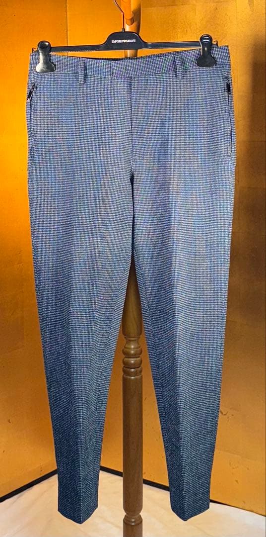 極美品【エンポリオアルマーニ】サッカー生地セットアップ52 パンツ50