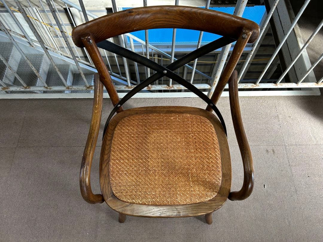 ③CRASH GATE クラッシュゲートX-BACK CHAIR 1脚