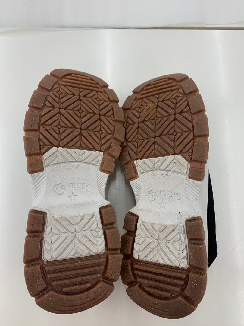 コンバース 厚底ハイカットスニーカー ブラック