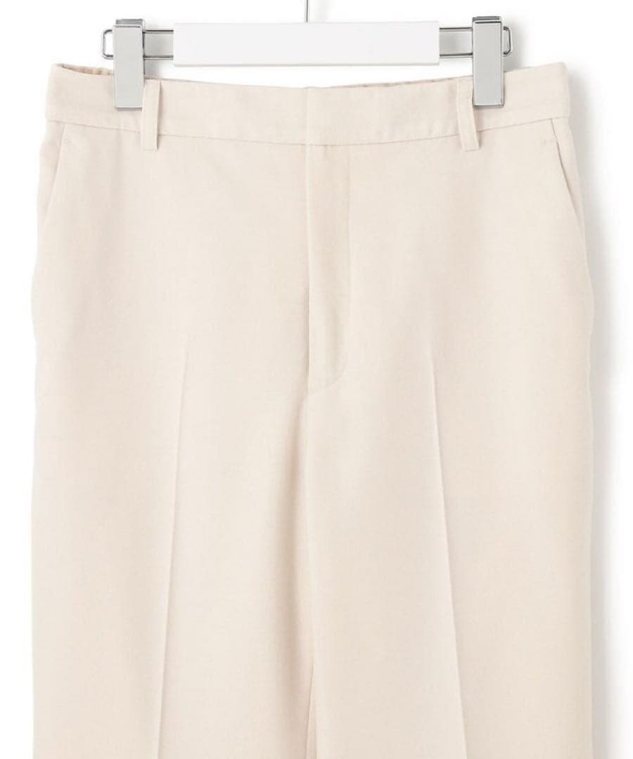 【未使用タグ付】23区　ウールミルドストレッチ テーパードパンツ